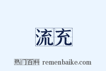 流充是什么意思的图片